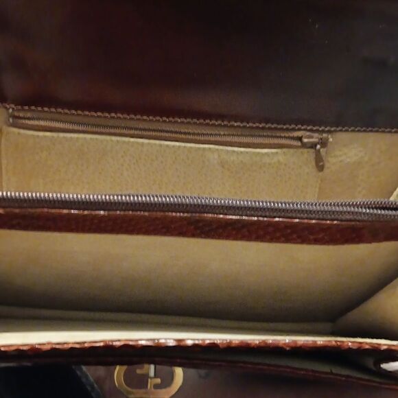 Vintage Python Purse - Picture 4 of 9